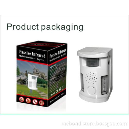 Factory Supply Ultrasonic Animal Repeller/Cat Deterrent/Pig Traps